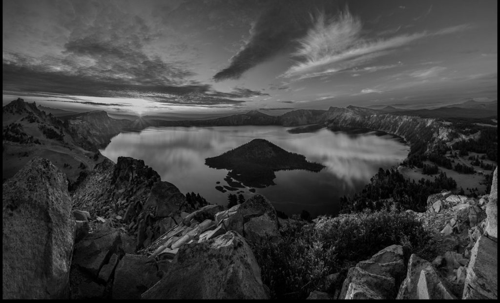 Crater At Sunrise - Neal Thompson